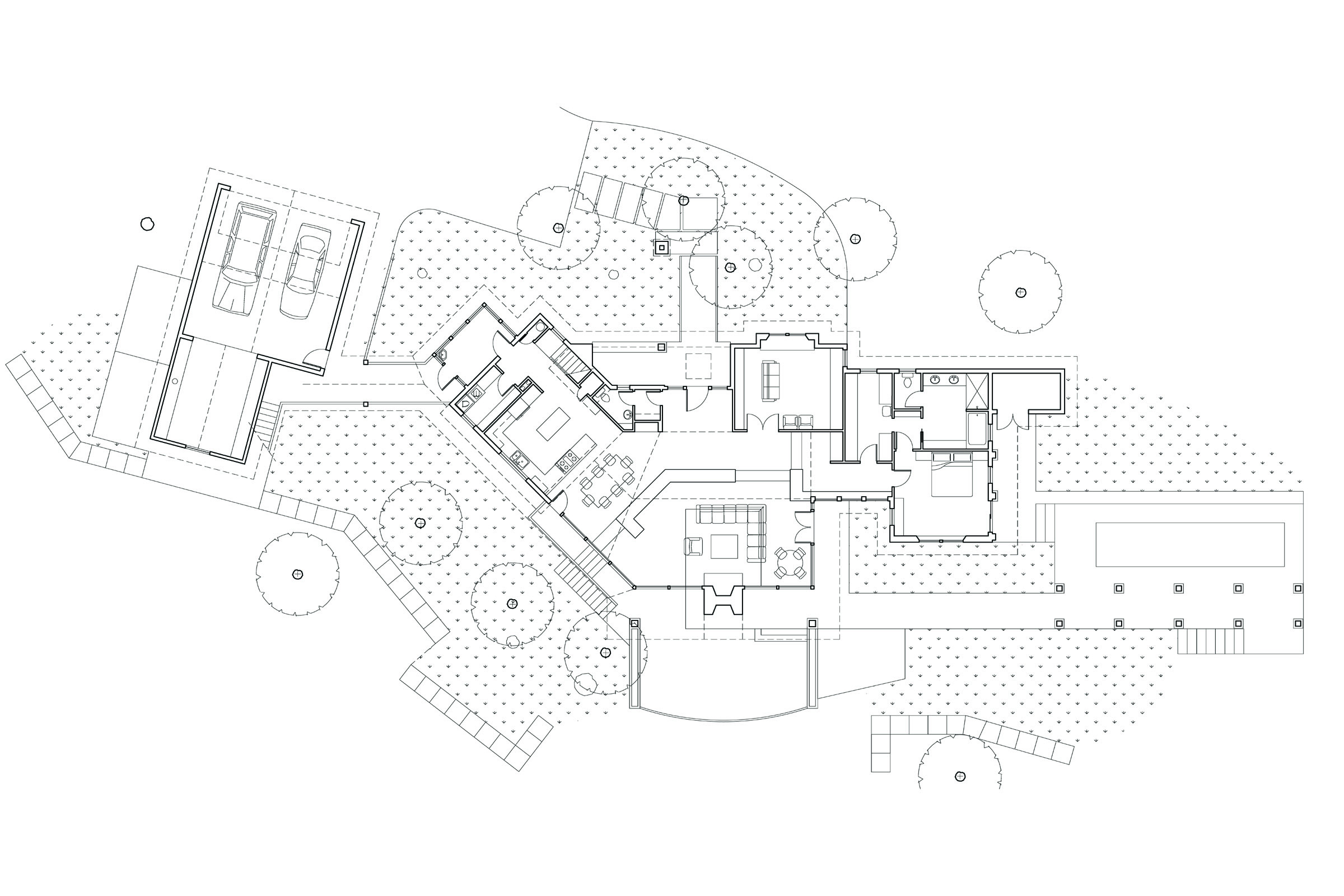 Dalles base plan